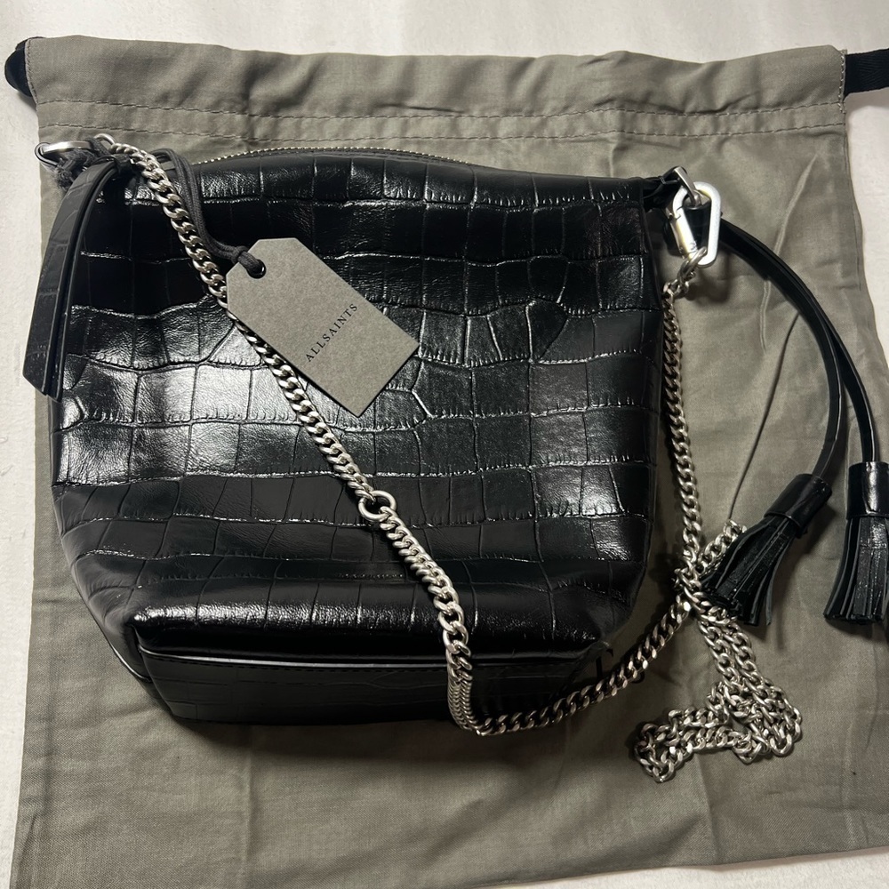 NWT AllSaints Evaline Crossbody